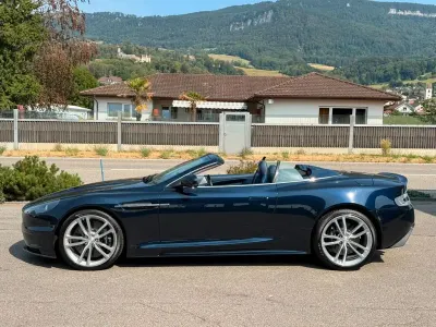 Gebraucht Aston Martin DBS 517 PS (380 kW) 2010 Blau Cabrio