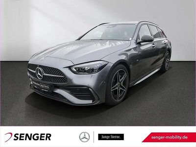 Grau Gebraucht 2022 Mercedes C300 AMG Limousine | 40.860 € (Fairer Preis)