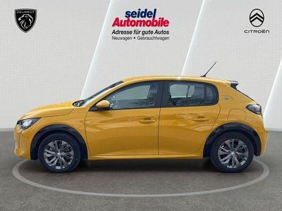 Gebraucht Peugeot e-208 Active 100 kW (136 PS) 2021 Gelb Kleinwagen