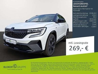 Perlmuttweiß mit da Gebraucht 2025 Renault Austral Techno Esprit Alpine SUV | 34.440 € (Guter Preis)