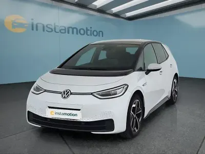 Gebraucht VW ID.3 Pro 150 kW (204 PS) 2021 Weiß Kleinwagen
