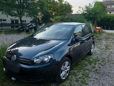 Gebraucht VW Golf VI Comfortline 2009 Blau Kombi