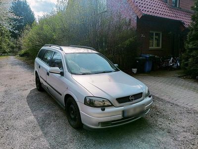 Gebraucht Opel Astra 101 PS (74 kW) 2002 Silber Kombi