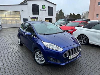 Blau Gebraucht 2014 Ford Fiesta Titanium Kleinwagen | 7.499 € (Fairer Preis)
