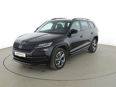 Usata Skoda Kodiaq SportLine 200 CV (147 kW) 2021 Nero SUV