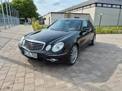 Brugt Mercedes E420 Business 314 HK (230 kW) 2008 Sort Sedan