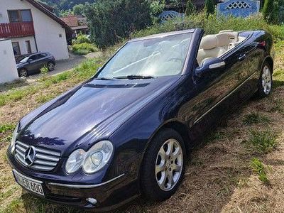 Gebraucht Mercedes CLK240 Elegance 170 PS (125 kW) 2005 Blau Cabrio