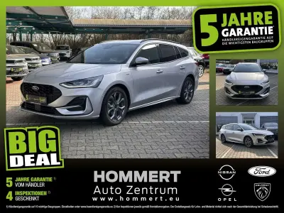 Gebraucht Ford Focus ST-Line X 125 PS (91 kW) 2023 Polarsilber metallic Kombi