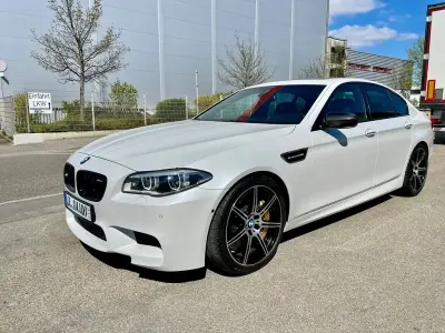 Brugt BMW M5 Competition Edition 600 HK (441 kW) 2017 Hvid Sedan