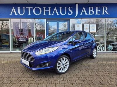 Gebraucht Ford Fiesta Titanium 101 PS (74 kW) 2017 Blau Limousine
