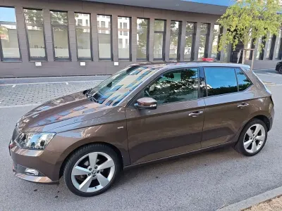 Gebraucht Skoda Fabia Clever 95 PS (69 kW) 2018 Braun Limousine