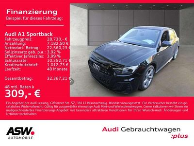 Second-hand Audi A1 S-Line 150 CP (110 kW) 2023 Negru SUV