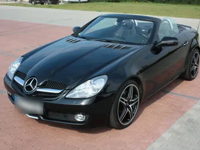 Brugt Mercedes SLK350 Sport Edition 305 HK (224 kW) 2010 Sort Cabriolet