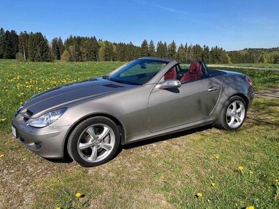 Second-hand Mercedes SLK350 272 CP (200 kW) 2006 Argintiu Cabrio