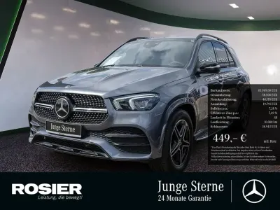 Gebraucht Mercedes GLE400 AMG line 330 PS (242 kW) 2022 Grau / selenitgrau SUV