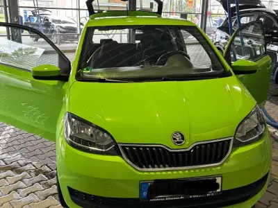 Gebraucht Skoda Citigo Clever 60 PS (44 kW) 2018 Grün Kleinwagen