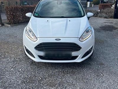Weiß Gebraucht 2014 Ford Fiesta Titanium Kleinwagen | 4.890 €
