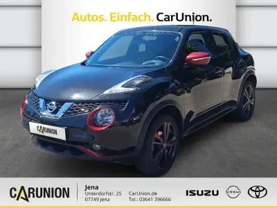 Gebraucht Nissan Juke N-Connecta 116 PS (85 kW) 2017 Black / red (m) SUV