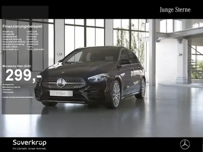 Gebraucht Mercedes B200 AMG 163 PS (119 kW) 2023 Schwarz nachtschwarz uni Kleinwagen