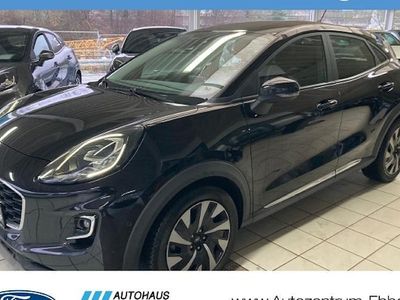 Gebraucht Ford Puma Titanium 125 PS (91 kW) 2022 Schwarz SUV