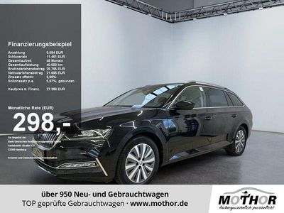 Schwarz Gebraucht 2021 Skoda Superb | 26.028 € (Fairer Preis)