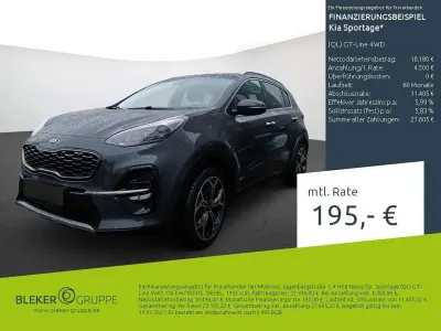 Używany Kia Sportage GT-Line 185 KM (136 kW) 2021 Szary SUV
