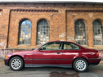Usata BMW 316 102 CV (75 kW) 1994 Rosso Coupé