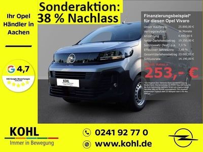 Grau Gebraucht 2024 Opel Vivaro Van / Kleinbus | 26.600 € (Guter Preis)