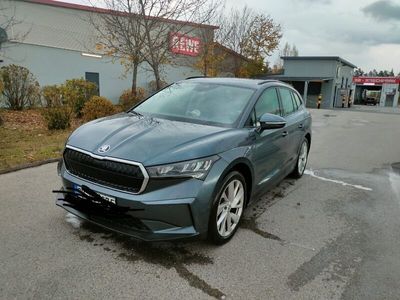 gebraucht Skoda Enyaq iV 60 in Quarz-Grau Metallic