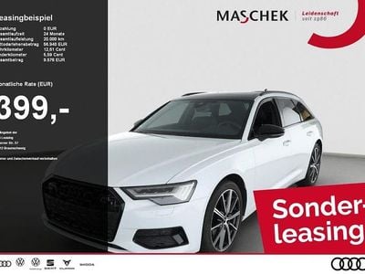 Gletscherweiß metallic Gebraucht 2025 Audi A6 S-Line Kombi | 55.840 € (Fairer Preis)