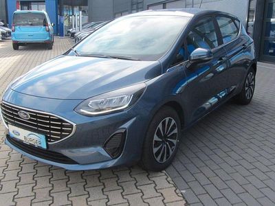 Gebraucht Ford Fiesta Titanium 125 PS (91 kW) 2023 Chromablau metallic Kleinwagen