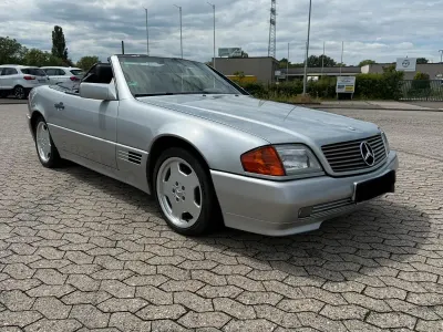 Gebraucht Mercedes SL500 1994 Silber Cabrio