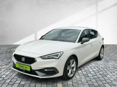 Gebraucht Seat Leon FR 110 PS (80 kW) 2024 Weiß Kleinwagen