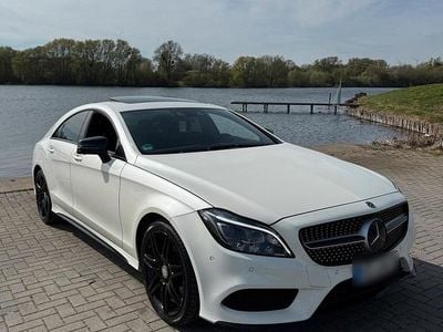 Brugt Mercedes CLS350 AMG line 258 HK (189 kW) 2016 Hvid Sedan