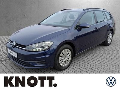 Gebraucht VW Golf VII Trendline 116 PS (85 kW) 2019 Atlantik blue metallic Kombi