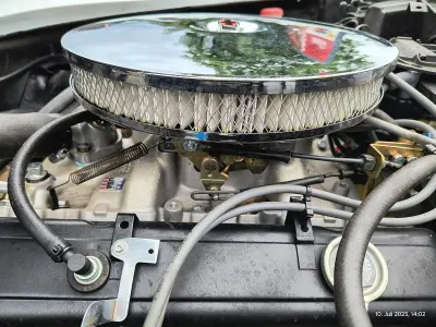 Gebraucht Chevrolet Corvette C3 180 PS (132 kW) 1977 Weiß Cabrio