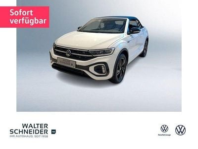 Neu VW T-Roc Cabriolet R-line 150 PS (110 kW) 2025 Pure white Cabrio