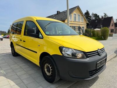 gebraucht VW Caddy 1.6 TDI Maxi Kasten/Kombi Mixto'AHK'1.Hand