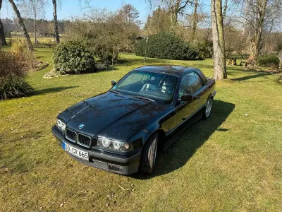 Gebraucht BMW 318 Cabriolet 115 PS (84 kW) 1993 Schwarz Cabrio