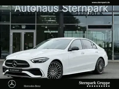 Gebraucht Mercedes C180 AMG 170 PS (125 kW) 2025 Polarweiß Limousine
