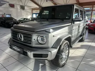 Usata Mercedes G500 AMG line 421 CV (309 kW) 2021 Designo platin magno (metallic) SUV