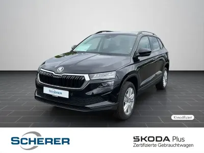 Gebraucht Skoda Karoq Selection 150 PS (110 kW) 2025 Blackmagic perleffekt (metallic) SUV