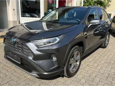 Gebraucht Toyota RAV4 Hybrid Lounge 222 PS (163 kW) 2019 Marlingrau (metallic) SUV