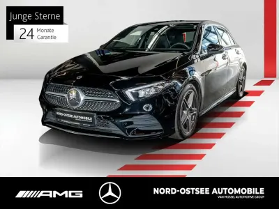 Gebraucht Mercedes A200 AMG 150 PS (110 kW) 2021 Nachtschwarz uni Limousine