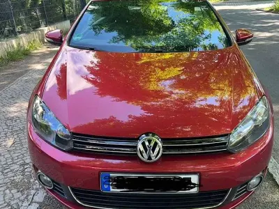 Gebraucht VW Golf Cabriolet 122 PS (89 kW) 2013 Rot Cabrio