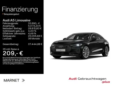 Gebraucht Audi A5 Sport 150 PS (110 kW) 2025 Mythosschwarz metallic Limousine