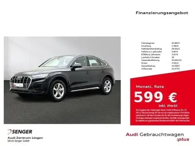 Brugt Audi Q5 Sportback Advanced 299 HK (219 kW) 2023 Sort SUV