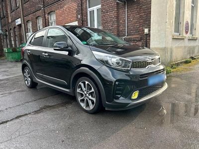 Gebraucht Kia Picanto X-Line 101 PS (74 kW) 2018 Schwarz Kleinwagen