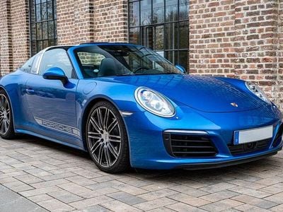 Second-hand Porsche 911 Targa 4 370 CP (272 kW) 2017 Albastru Cabrio