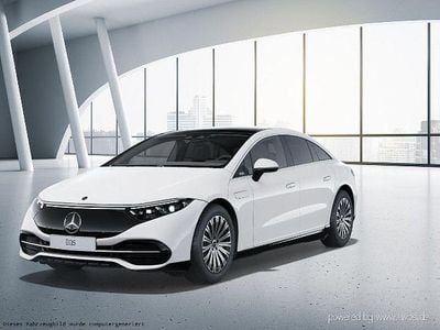 Gebraucht Mercedes EQS450+ 244 kW (333 PS) 2022 Unilack polarweiß Limousine